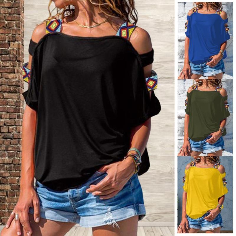 Women's Blouses & Shirts Hollow Off Shoulder Women T-shirt Short Sleeve Solid Color Thin Breathable Cold Tee Top Female ClothingWomen's, Blue
Women's Blouses & Shirts Hollow Off Shoulder Women T-shirt Short Sleeve Solid Color Thin Breathable Cold Tee Top Female ClothingWomen's, Blue