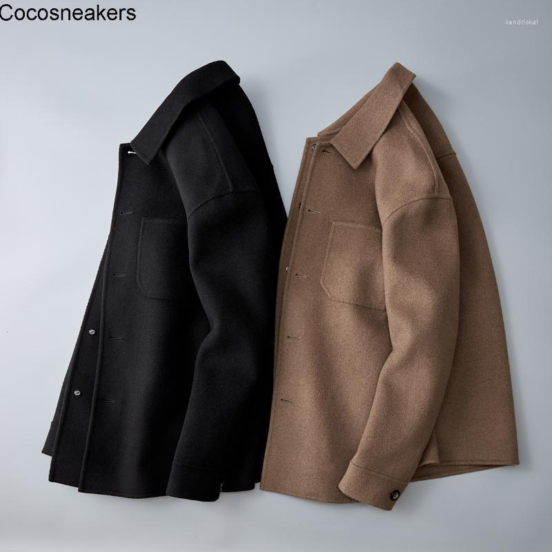 Men's Wool & Blends Autumn And Winter Double-sided Jacket Korean Version Slim Fitting Shirt Collar Work Clothes Youth Fashion Short Kend22, Black
Men's Wool & Blends Autumn And Winter Double-sided Jacket Korean Version Slim Fitting Shirt Collar Work Clothes Youth Fashion Short Kend22, Black
