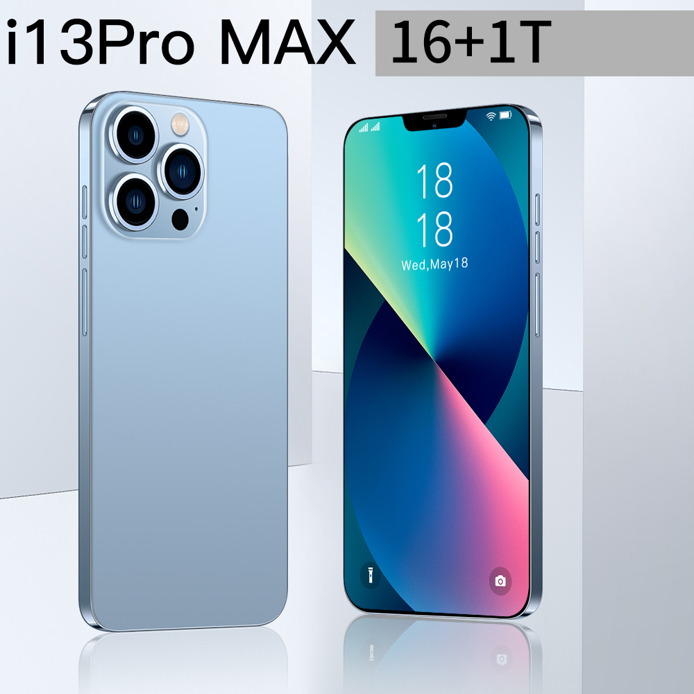 Smartphone I13 pro max 6.7 Inch 16GB+1TB 6800mAh 50MP 5G Network Unlock Phones Android 11.0 Mobile Phones Global Version
Smartphone I13 pro max 6.7 Inch 16GB+1TB 6800mAh 50MP 5G Network Unlock Phones Android 11.0 Mobile Phones Global Version