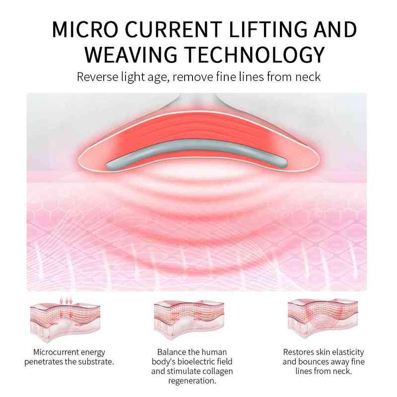 Face Care Devices Neck Face Beauty Device v Face Lifting Device Ems Massage Led Photon Light Therapy Reduce Double Chin Anti Wrinkle Remove 0727