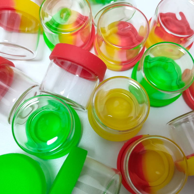 Non-stick Glass Jars Dab Wax Container 6 Ml Smell Proof Concentrate Containers Empty Jars With Silicone Lid
Non-stick Glass Jars Dab Wax Container 6 Ml Smell Proof Concentrate Containers Empty Jars With Silicone Lid