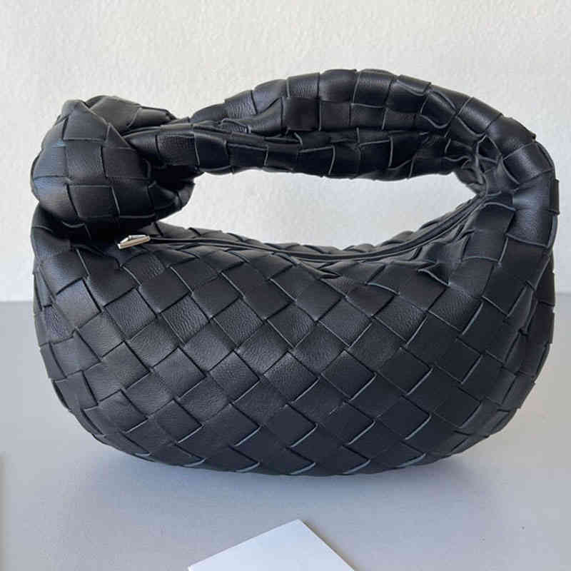 Designer Handbags Bottegav Venetas Sheepskin Mini Jodie Knotted Satchel Cloud Dumpling Leather Hand-held Women's Woven Armpit Bag, Wild duck green
Designer Handbags Bottegav Venetas Sheepskin Mini Jodie Knotted Satchel Cloud Dumpling Leather Hand-held Women's Woven Armpit Bag, Wild duck green