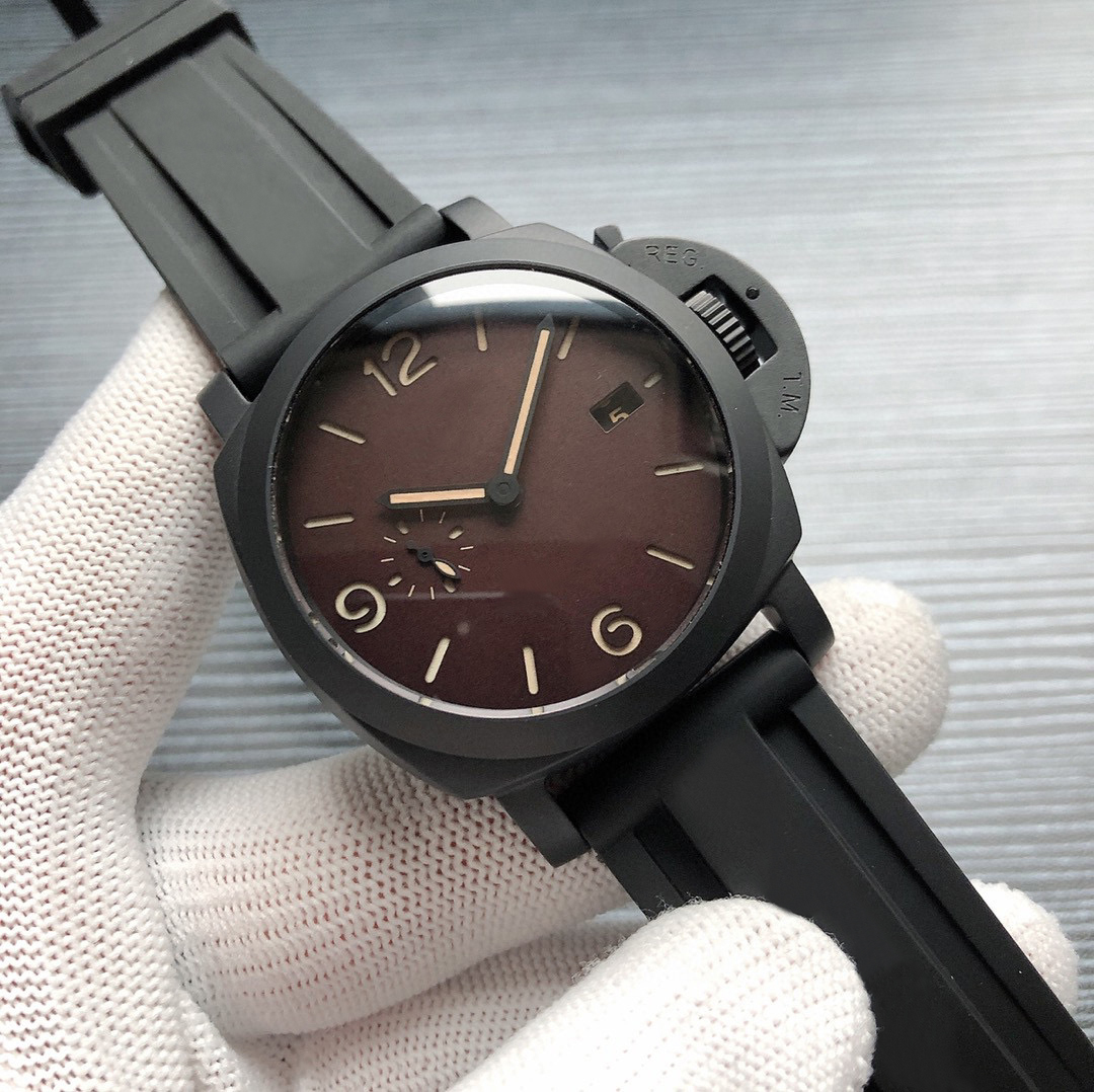 2022 luxury men watch 47mm stealth automatic mechanism movement luminous coating hollow out pointer black dial
2022 luxury men watch 47mm stealth automatic mechanism movement luminous coating hollow out pointer black dial