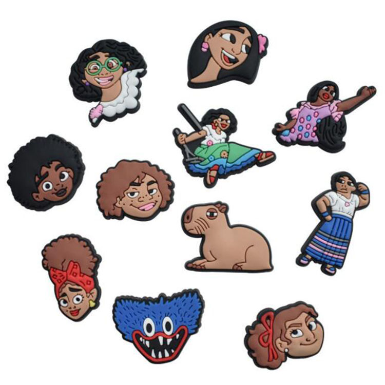 Wholesale cartoon encanto Charms Haspanic Shoe Parts Accessories Charm with Buckle Clog Pins for Teens Girls Adult
Wholesale cartoon encanto Charms Haspanic Shoe Parts Accessories Charm with Buckle Clog Pins for Teens Girls Adult