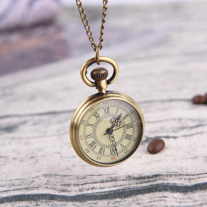 Pocket Watches Yellow Bottom Rome Scaled Retro Watch Necklace Table Antique Sweater Chain Long Bronze Ornament, 1pc
Pocket Watches Yellow Bottom Rome Scaled Retro Watch Necklace Table Antique Sweater Chain Long Bronze Ornament, 1pc