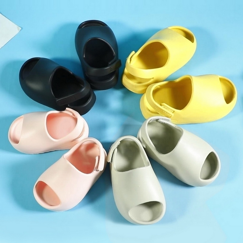 Kids Sandals Baby Toddler Slipon Fashion Boys Girls Foam Beach Summer Slides Bone Resinchildren Lightweight Water Shoes 220616