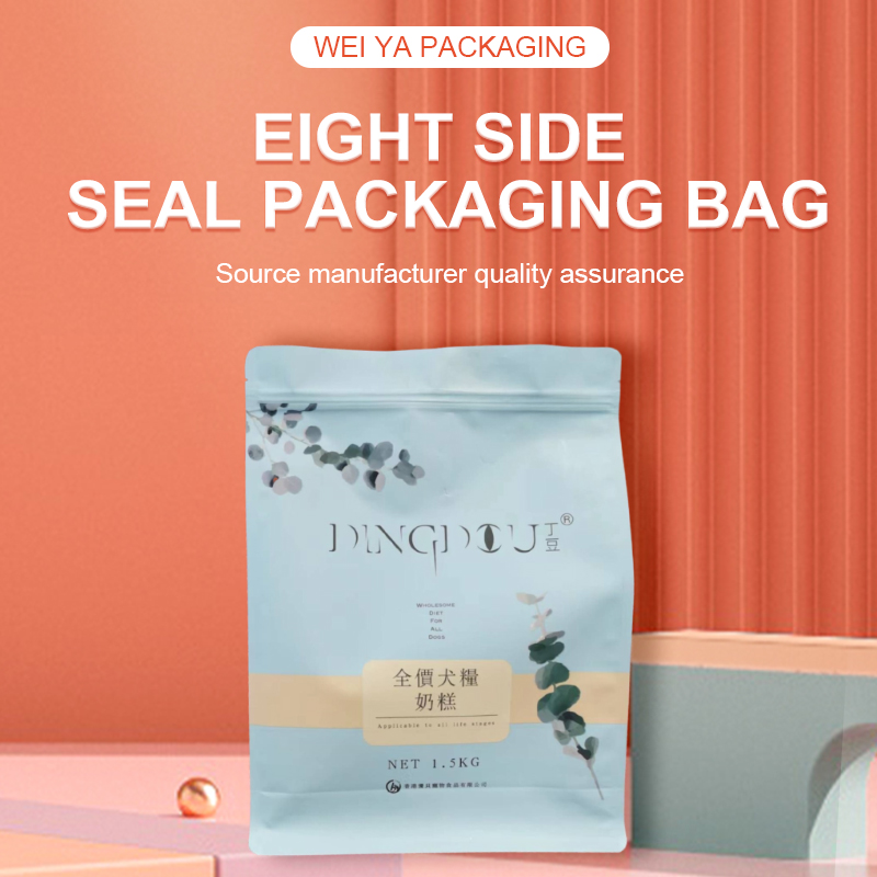 food grade customizable eight side seal zipper nut coffee bags with valve antiodor tea packaging bags
food grade customizable eight side seal zipper nut coffee bags with valve antiodor tea packaging bags