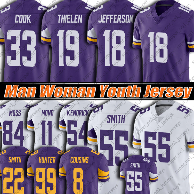 18 Justin Jefferson 19 Adam Thielen Jersey Football Dalvin Cook Za'Darius Smith Harrison Kirk Cousins Jerseys Darrisaw Danielle Hunter Randy Moss Kellen Mond, Man custom jersey (wjr)
18 Justin Jefferson 19 Adam Thielen Jersey Football Dalvin Cook Za'Darius Smith Harrison Kirk Cousins Jerseys Darrisaw Danielle Hunter Randy Moss Kellen Mond, Man custom jersey (wjr)