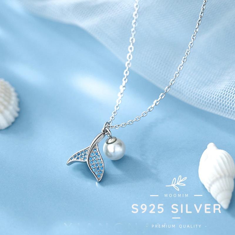 Chains Wholesale 925 Sterling Silver Necklace Mermaid Tail Fish Charm Pendant Delicate Classic Style For Women Fashion Fine JewelryChains
Chains Wholesale 925 Sterling Silver Necklace Mermaid Tail Fish Charm Pendant Delicate Classic Style For Women Fashion Fine JewelryChains