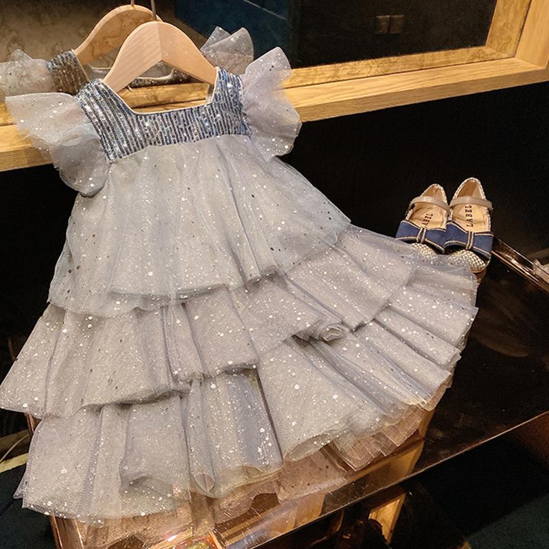 Girl's Dresses Sequins Little Girls Summer Cute Birthday Party Tutu Gown Kids Princess Layered Dress For 3 4 5 6 7 8 YearsGirl's, White
Girl's Dresses Sequins Little Girls Summer Cute Birthday Party Tutu Gown Kids Princess Layered Dress For 3 4 5 6 7 8 YearsGirl's, White