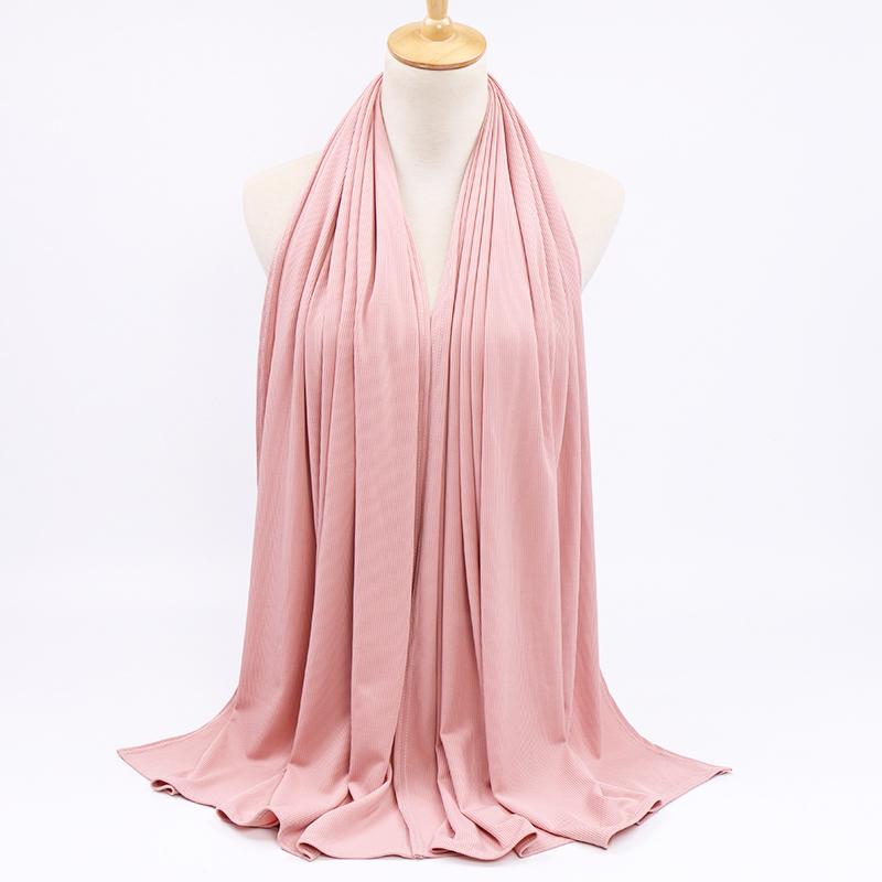 Scarves High Quality Elastic Ribbed Jersey Scarf Hijab Plain Stripe Shawl Women Muslim Turban Long Wraps 190-70cmScarves
Scarves High Quality Elastic Ribbed Jersey Scarf Hijab Plain Stripe Shawl Women Muslim Turban Long Wraps 190-70cmScarves
