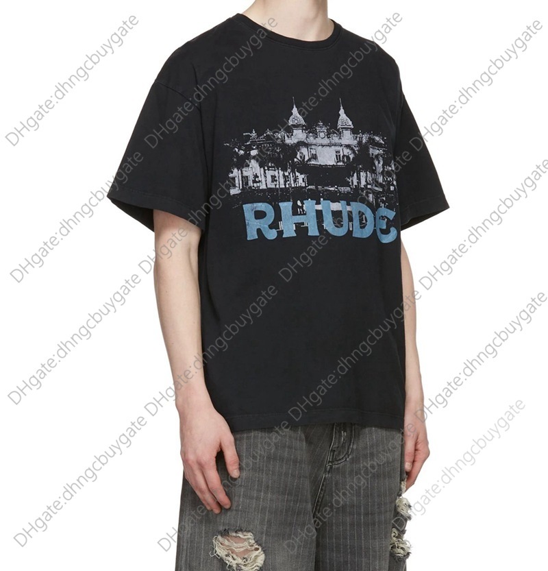 Shirt Designer t Ins American Fashion Brand Rhude Casino Hd Castle Printed T-shirt Men' Round Neck Cotton Casual Large Short Sleeve t Shirt, White
Shirt Designer t Ins American Fashion Brand Rhude Casino Hd Castle Printed T-shirt Men' Round Neck Cotton Casual Large Short Sleeve t Shirt, White