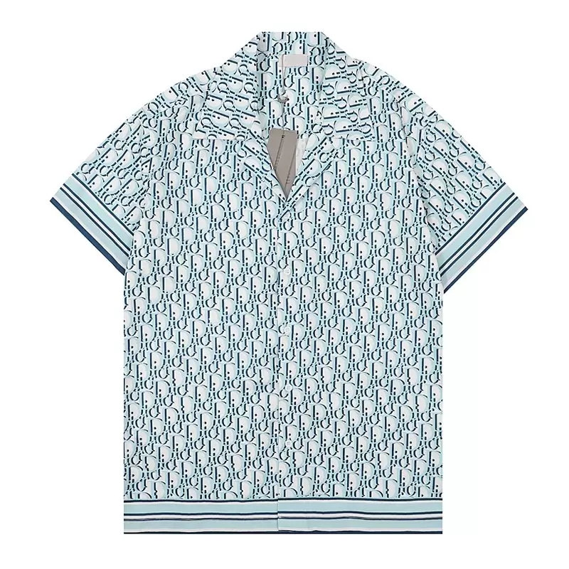 Luxury Designer Shirts Mens Fashion Geometric print bowling shirt Hawaii Floral Casual Shirts Men Slim Fit Short Sleeve Dress Shirt Variety, Wholesale payment
Luxury Designer Shirts Mens Fashion Geometric print bowling shirt Hawaii Floral Casual Shirts Men Slim Fit Short Sleeve Dress Shirt Variety, Wholesale payment