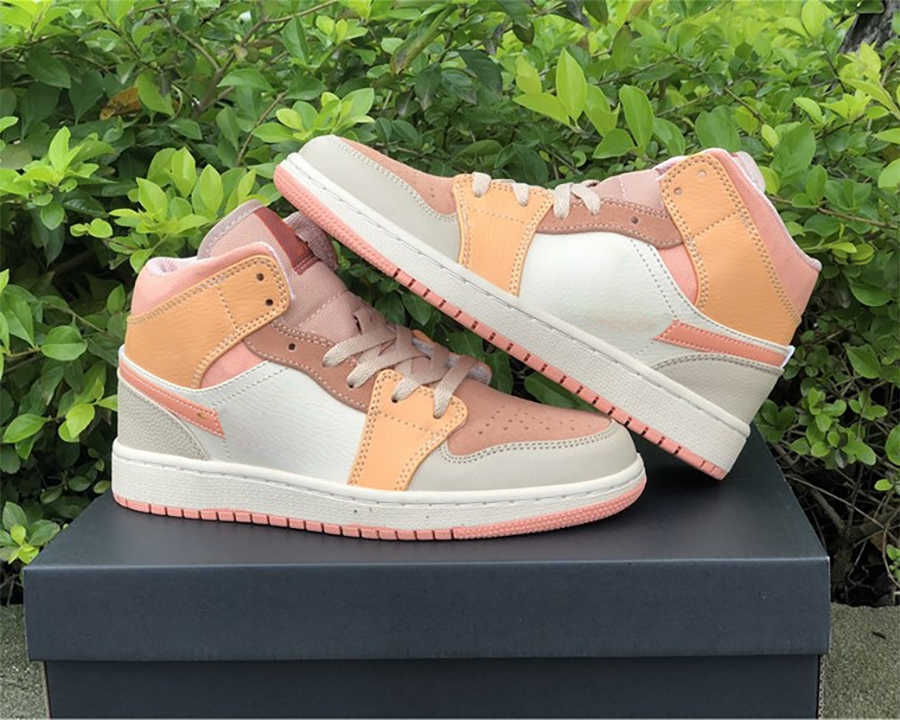Jumpman 1 Mid Basketball Shoes 1S Atomic Orange Apricot Agate Women Fashion Trainers Sneakers Sports Come With Box, #1
Jumpman 1 Mid Basketball Shoes 1S Atomic Orange Apricot Agate Women Fashion Trainers Sneakers Sports Come With Box, #1