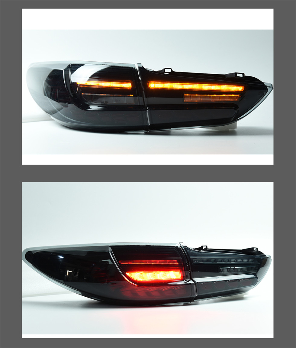 Tail lights for Atenza LED Tail Light 2013-18 Mazda 6 Rear Brake Turn Signal Stop Reverse Warning Dynamic Lamp