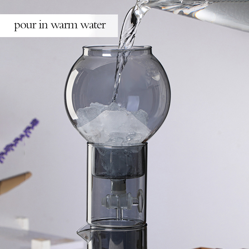 swabue cold brew coffee pot set drip filter ecocoffee iced tools barista handmade glass coffee maker household pour over kettle