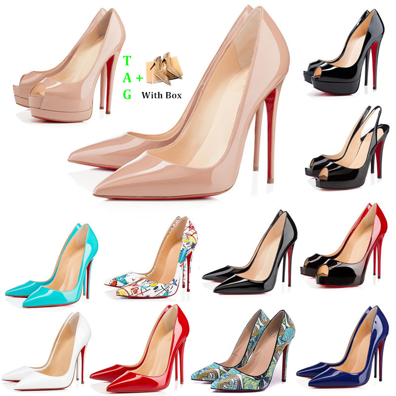 Brand Women Red Bottoms High Heels Leather Platform Peep-toes Sandals Designer Pointy Toe Dress Shoe Luxury Womens Shallow Mouth Reds Sole P, Black
Brand Women Red Bottoms High Heels Leather Platform Peep-toes Sandals Designer Pointy Toe Dress Shoe Luxury Womens Shallow Mouth Reds Sole P, Black