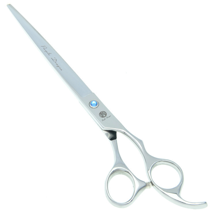 7.0" Japan 440C Professional Pet Grooming Scissors Dog Shears Big Straight &Thinning&Curved Hair Clipper B0013B 220317