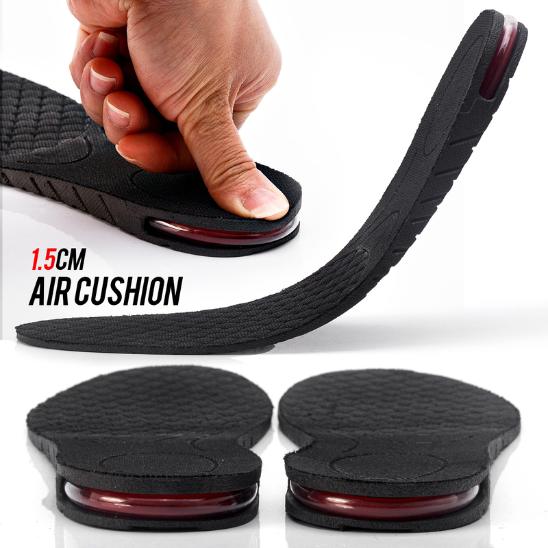 

1 5cm Height Increase Insoles Air cushion Insert shoes Pad for Men and Women 1pair 220610