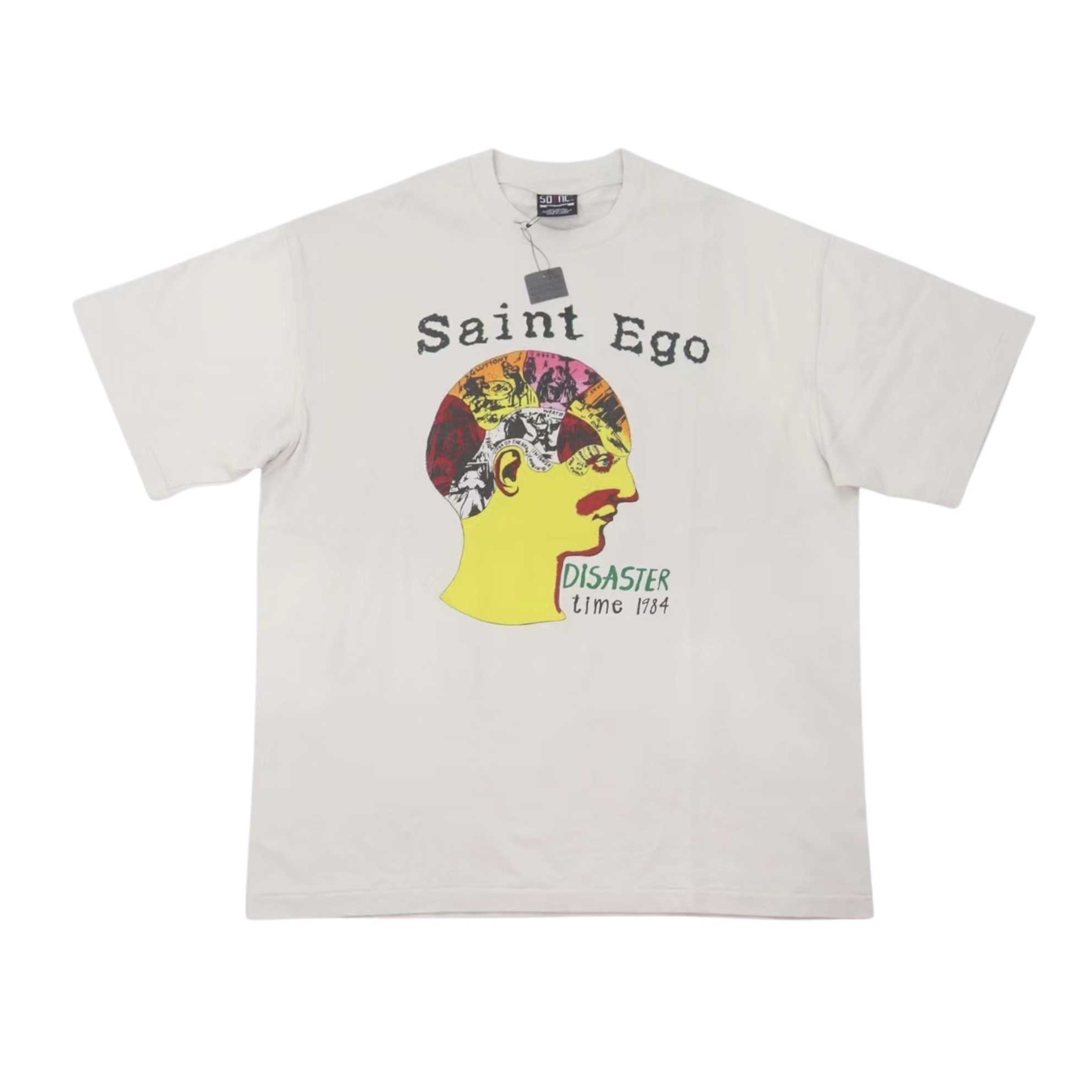 Men' T-Shirts Saint Michael Vintage tee Vintage round neck printed short sleeve T-shirt trendy men and women, Milky white
Men' T-Shirts Saint Michael Vintage tee Vintage round neck printed short sleeve T-shirt trendy men and women, Milky white