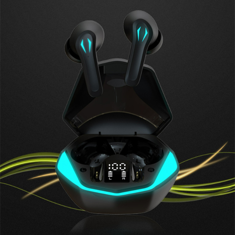 JS18 IPX7 Waterproof TWS in-Ear Headphone True 9D Stereo Earbuds Low latency Games Noise Cancelling Earphone, Black
JS18 IPX7 Waterproof TWS in-Ear Headphone True 9D Stereo Earbuds Low latency Games Noise Cancelling Earphone, Black