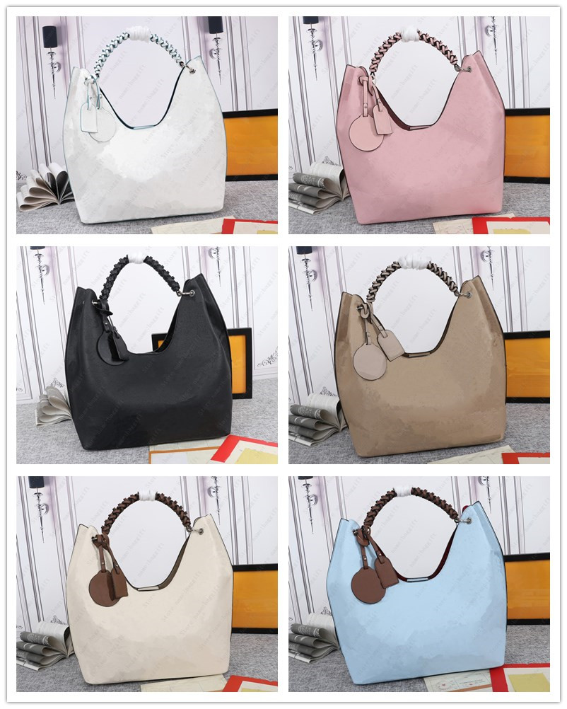 Womens Carmel hobo bags Mahina perforated leather Taurillon PM GM Vintage Designers Luxury Crossbody Shoulder Totes Letter Flower Pocket Monograms Handbag M53188, Pink
Womens Carmel hobo bags Mahina perforated leather Taurillon PM GM Vintage Designers Luxury Crossbody Shoulder Totes Letter Flower Pocket Monograms Handbag M53188, Pink