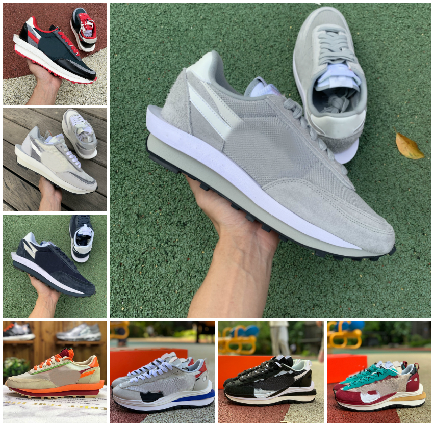 SACAis Mens Womens Running Shoes LDV Waffle VaporWaffle Daybreak Dark Iris Sesame Blue Void Black Gum Sail Fragment Summit White Nylon Orange Blaze Sports Sneakers, Bubble package bag
SACAis Mens Womens Running Shoes LDV Waffle VaporWaffle Daybreak Dark Iris Sesame Blue Void Black Gum Sail Fragment Summit White Nylon Orange Blaze Sports Sneakers, Bubble package bag