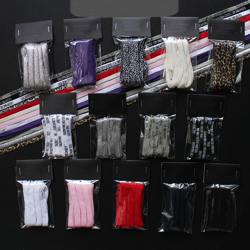 Fashion Glitter Shoelaces With Casual Sports Shoes Sneakers Come With Leopard Print And Letters Red Blue Colorful Laces Can Be Customized More
Fashion Glitter Shoelaces With Casual Sports Shoes Sneakers Come With Leopard Print And Letters Red Blue Colorful Laces Can Be Customized More