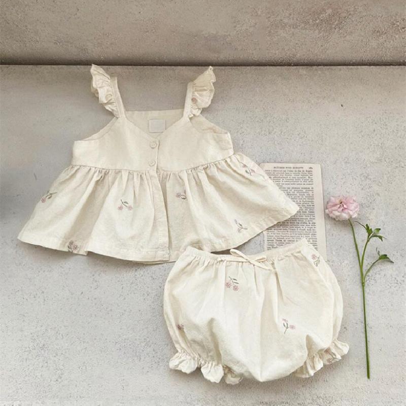 Clothing Sets Dibeberabbit Cute Kids Clothes Set Flower Print Baby Girl Sleevesless Tops Loose Cotton PP Shorts Toddler Suit SummerClothing, As picture
Clothing Sets Dibeberabbit Cute Kids Clothes Set Flower Print Baby Girl Sleevesless Tops Loose Cotton PP Shorts Toddler Suit SummerClothing, As picture