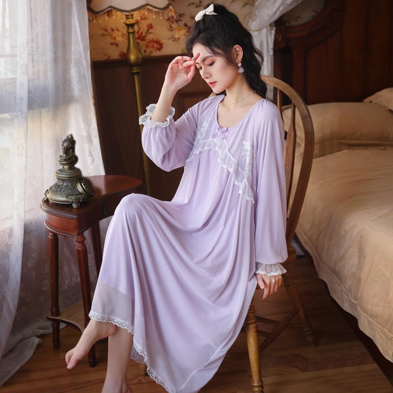 Women's Sleepwear Royal Princess Women Lolita Night Dress Sweet Girl Sexy Lace Lingerie Nightgown Comfortable Lady Sleepshirt Nightwear, White
Women's Sleepwear Royal Princess Women Lolita Night Dress Sweet Girl Sexy Lace Lingerie Nightgown Comfortable Lady Sleepshirt Nightwear, White