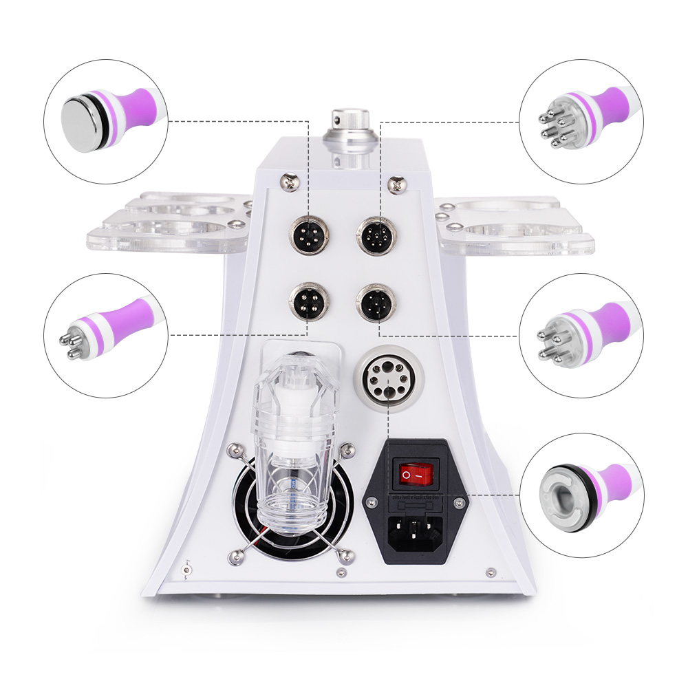2022 6 in 1 Ultrasonic 40K Cavitation RF Vacuum Weight Loss RF Whitening and Rejuvenating Rf Cavitation Slimming Machine