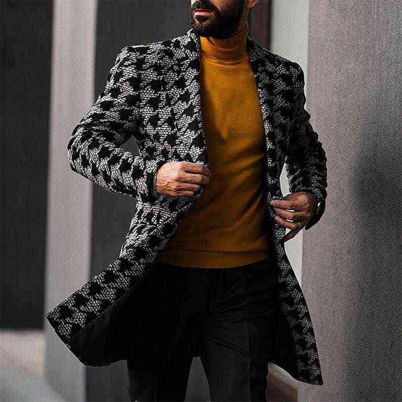 Men Autumn Long Coat Single-breasted Lapel Fashion Office Winter Mid-length Jacket 2021 Casual Wool Coats Oversized Men's & Blends T220810, Grey
Men Autumn Long Coat Single-breasted Lapel Fashion Office Winter Mid-length Jacket 2021 Casual Wool Coats Oversized Men's & Blends T220810, Grey
