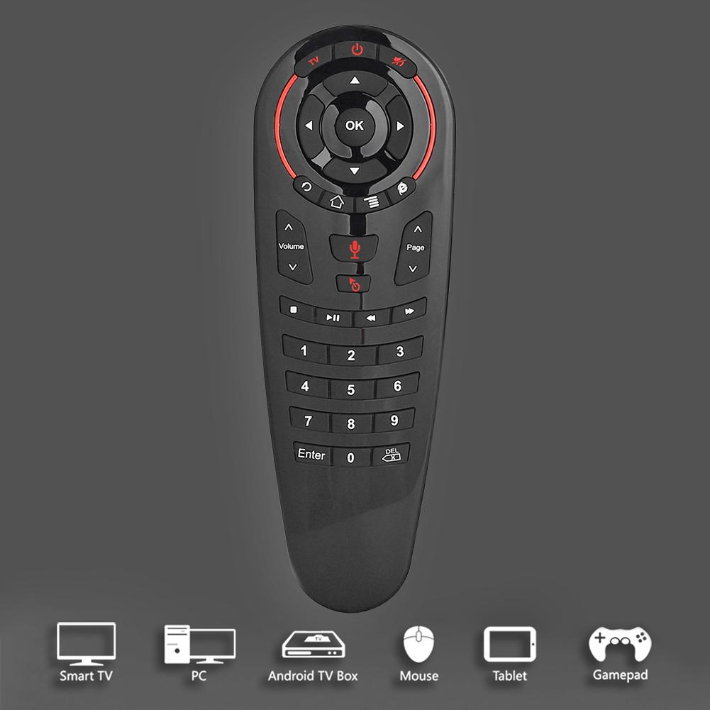 TV parts G30S Voice Control 2.4G Wireless Fly Air Mouse Keyboard For Gyroscope Motion Sensing Mini Remote For Android TV Box
