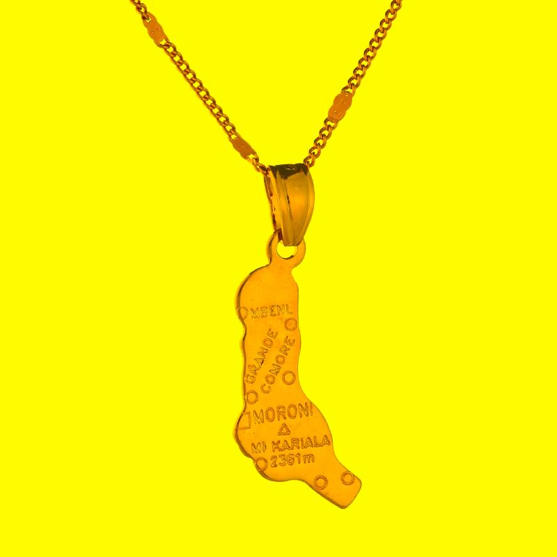 Pendant Necklaces Gold Color Moroni Comoros Map Necklace Women Men Copper Land Of Spices Patriotic Chain JewelryPendant
Pendant Necklaces Gold Color Moroni Comoros Map Necklace Women Men Copper Land Of Spices Patriotic Chain JewelryPendant
