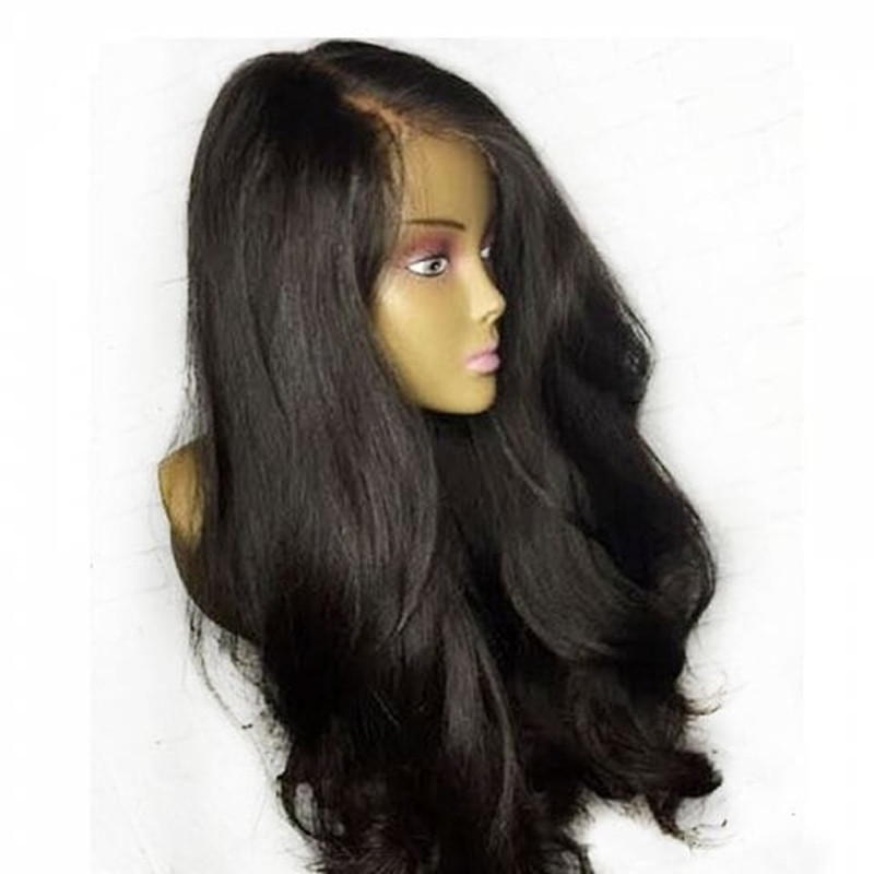150 Density Lace Front Human Hair Wigs Brazilian Virgin remy Frontal wavy 360 Wig For Black Women