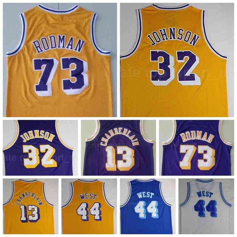Men Vintage Basketball Dennis Rodman Jersey 73 Wilt Chamberlain 13 Jerry West 44 Johnson 32 Purple Yellow White All Stitched, 13 purple
Men Vintage Basketball Dennis Rodman Jersey 73 Wilt Chamberlain 13 Jerry West 44 Johnson 32 Purple Yellow White All Stitched, 13 purple