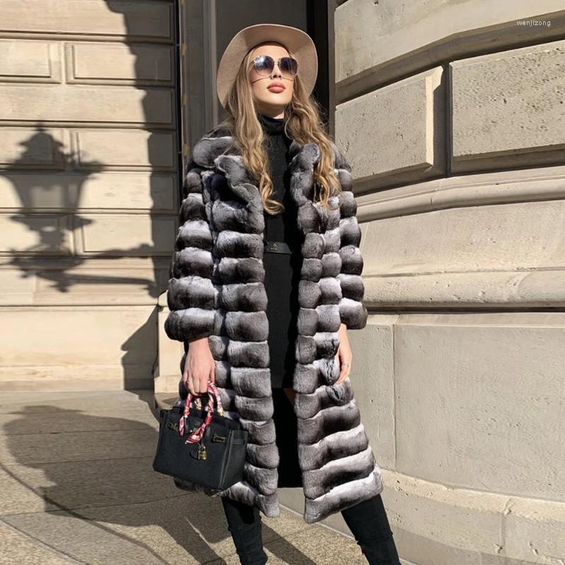 Women's Fur & Faux Winter Long Real Coat For Women 2022 Trendy Woman Whole Skin Rex With Turn-down Collar Overcoats, As picture
Women's Fur & Faux Winter Long Real Coat For Women 2022 Trendy Woman Whole Skin Rex With Turn-down Collar Overcoats, As picture
