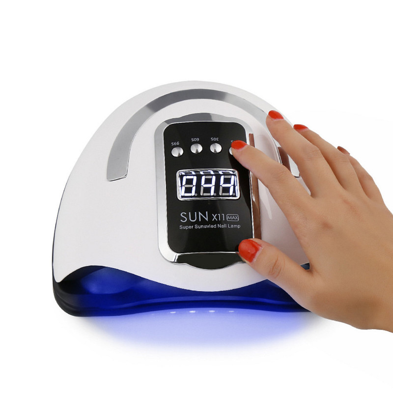 SUN X11 Max Professional UV Drying lamp Nail Lamp For Gel Polish With Motion Sensing Manicure Salon 220708