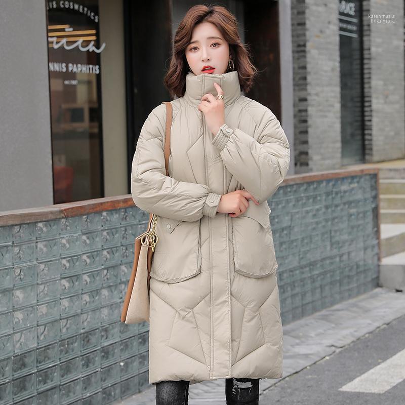 Women's Down & Parkas 2022 Winter Women Long Jacket Solid Loose Casual Female Stand Collar Plus Size Big Pockets Cotton Padded Thick Outwear, Black
Women's Down & Parkas 2022 Winter Women Long Jacket Solid Loose Casual Female Stand Collar Plus Size Big Pockets Cotton Padded Thick Outwear, Black