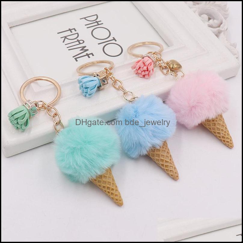Key Rings Ice Cream Keychain Cute Bag Cartoon Imitation Rex Rabbit Fur Plush Pendant Cone Car Hair Ball Accessories Keyc Dhseller2010 Dhdwm
Key Rings Ice Cream Keychain Cute Bag Cartoon Imitation Rex Rabbit Fur Plush Pendant Cone Car Hair Ball Accessories Keyc Dhseller2010 Dhdwm