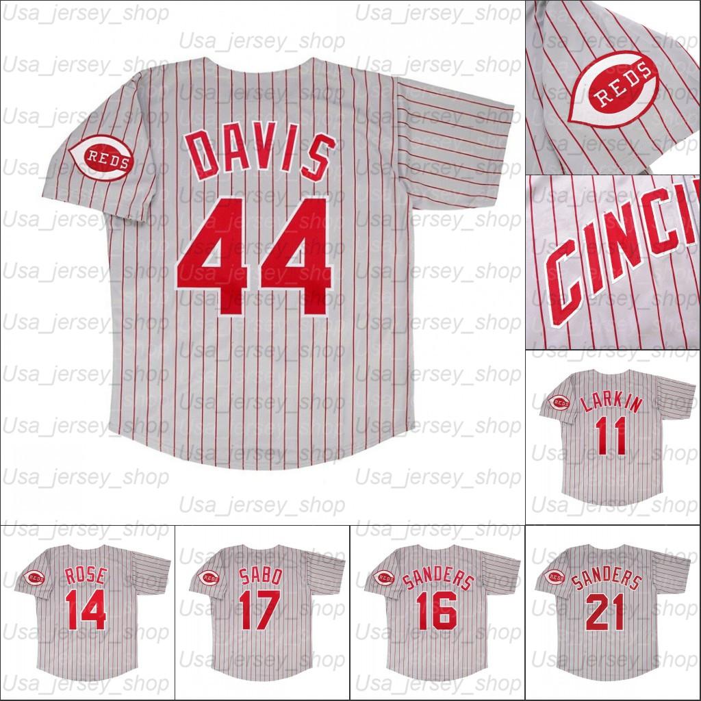 Retro Baseball 1993 1994 and 1996 Home Jersey 11 Barry Larkin 17 Chris Sabo 21 Deion Sanders 44 Davis, Women/white
Retro Baseball 1993 1994 and 1996 Home Jersey 11 Barry Larkin 17 Chris Sabo 21 Deion Sanders 44 Davis, Women/white