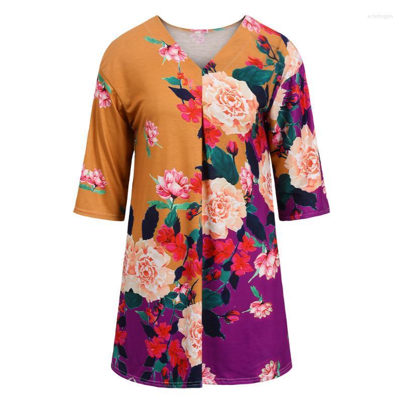 Plus Size Dresses Women Boho Floral Print V-neck Pocket Mini Dress Dot 3/4 Sleeve Beach Casual Sundress Robe Longue Femme Echm22, Black
Plus Size Dresses Women Boho Floral Print V-neck Pocket Mini Dress Dot 3/4 Sleeve Beach Casual Sundress Robe Longue Femme Echm22, Black
