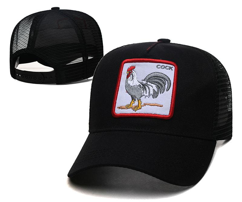 2022 Men's Fan's Cartoon Adjustable Hat Black Color Cock Embroidered Mesh Golf Visor Hats Fashion Brand Hip Hop Mix Cock Character Street Snapback Caps
2022 Men's Fan's Cartoon Adjustable Hat Black Color Cock Embroidered Mesh Golf Visor Hats Fashion Brand Hip Hop Mix Cock Character Street Snapback Caps