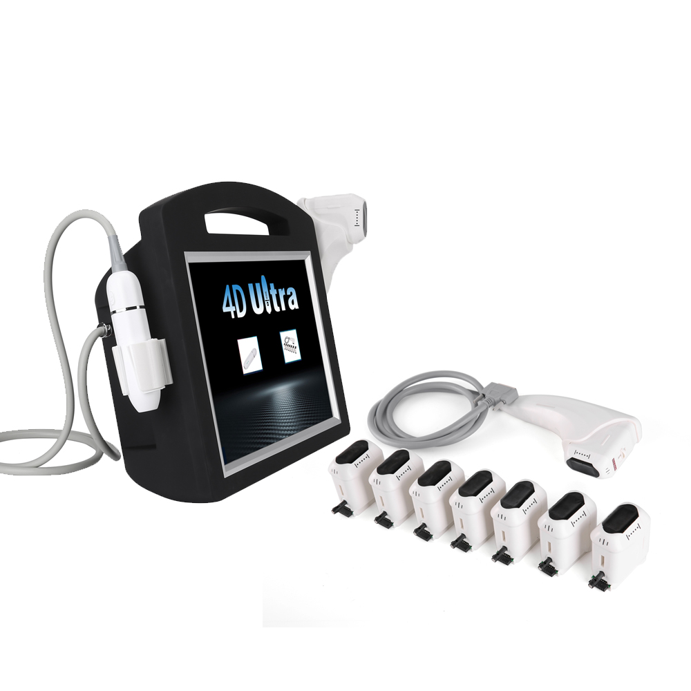 Professional mini 4d hifu 12Lines technology face body slimming portable hifu v max skin tightening and firming