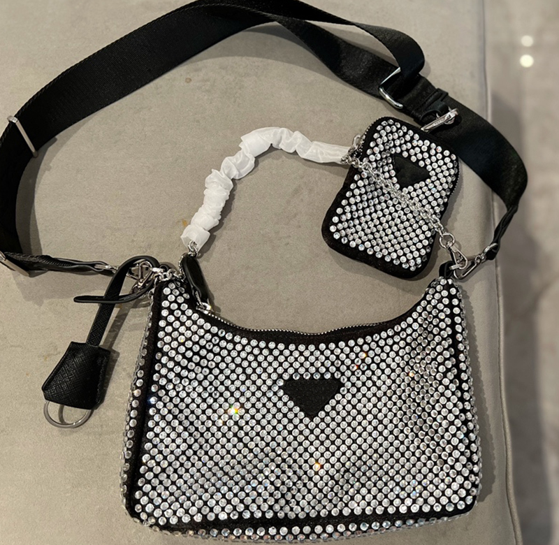 Handbags Party Bag Diamonds Shoulder Bags 2022 Luxurys Designers Half Moon Hobo all-match Sequined Designers Purses Crossbody Backpack patent leather handbag, Style 0
Handbags Party Bag Diamonds Shoulder Bags 2022 Luxurys Designers Half Moon Hobo all-match Sequined Designers Purses Crossbody Backpack patent leather handbag, Style 0