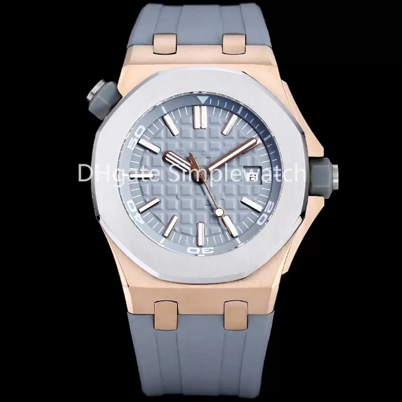 Mens Watches Automatic Mechanical Watch 42mm Business Wristwatch Rubber Strap Montre De Luxe Gift for Men Multicolor, Color 4
Mens Watches Automatic Mechanical Watch 42mm Business Wristwatch Rubber Strap Montre De Luxe Gift for Men Multicolor, Color 4