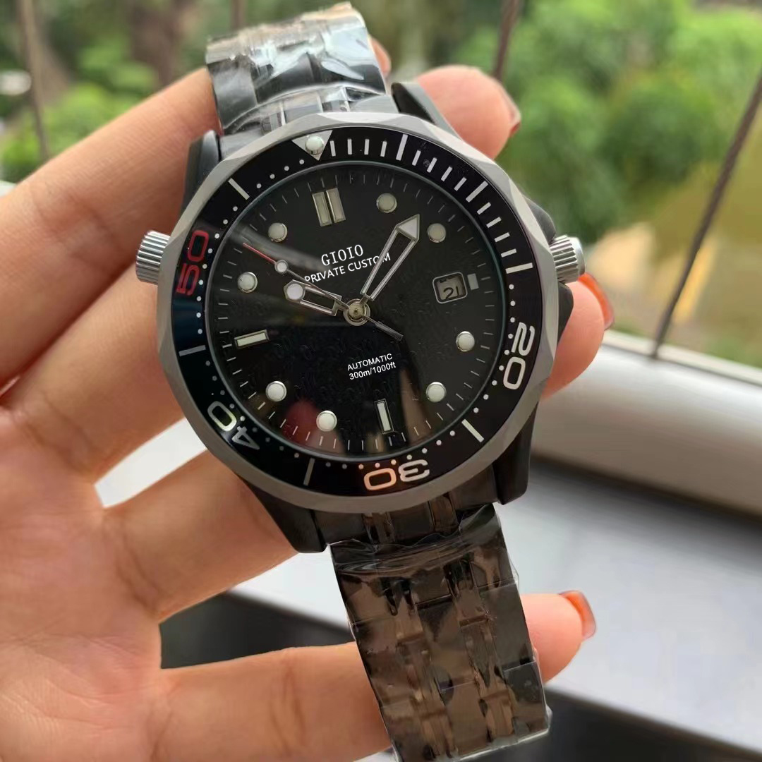 41mm High Quality Mens Automatic Mechanical Watch Full Black Ceramic Titanium Stainless Steel Luminous Rubber
41mm High Quality Mens Automatic Mechanical Watch Full Black Ceramic Titanium Stainless Steel Luminous Rubber