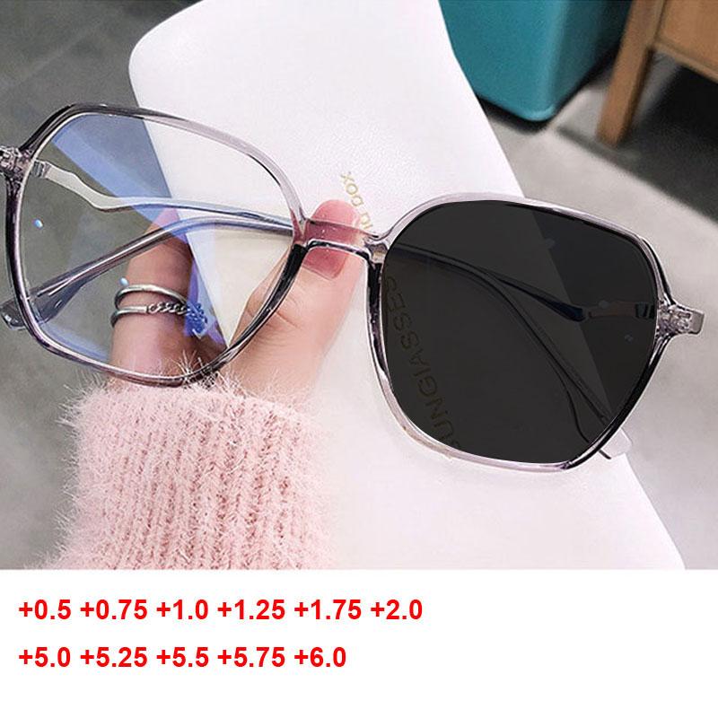 Sunglasses Pochromic Reading Glasses Ladies Matel Hyperopia Eyeglasses 225 275 300 350 375 400 475 500Sunglasses
Sunglasses Pochromic Reading Glasses Ladies Matel Hyperopia Eyeglasses 225 275 300 350 375 400 475 500Sunglasses