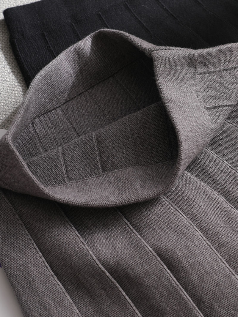 Ezsskj Autumn winter a-line thick short SWEATER Skirt Women good quality cute pleated mini skirt female elegant knit 220408