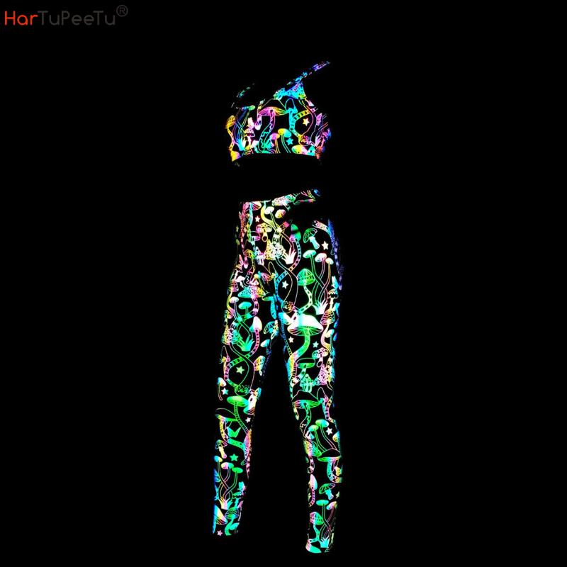 Women' Two Piece Pants Cartoon Mushroom Women Colorful Reflective Bra Vest Leggings Two-piece Set Crop Top Bustier Sexy High Waist Sport St, Bra only
Women' Two Piece Pants Cartoon Mushroom Women Colorful Reflective Bra Vest Leggings Two-piece Set Crop Top Bustier Sexy High Waist Sport St, Bra only